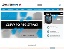 Tablet Screenshot of dymatizeonline.cz